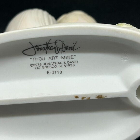 Precious Moments "Thou Art Mine" Figurine - Picture 3 of 3